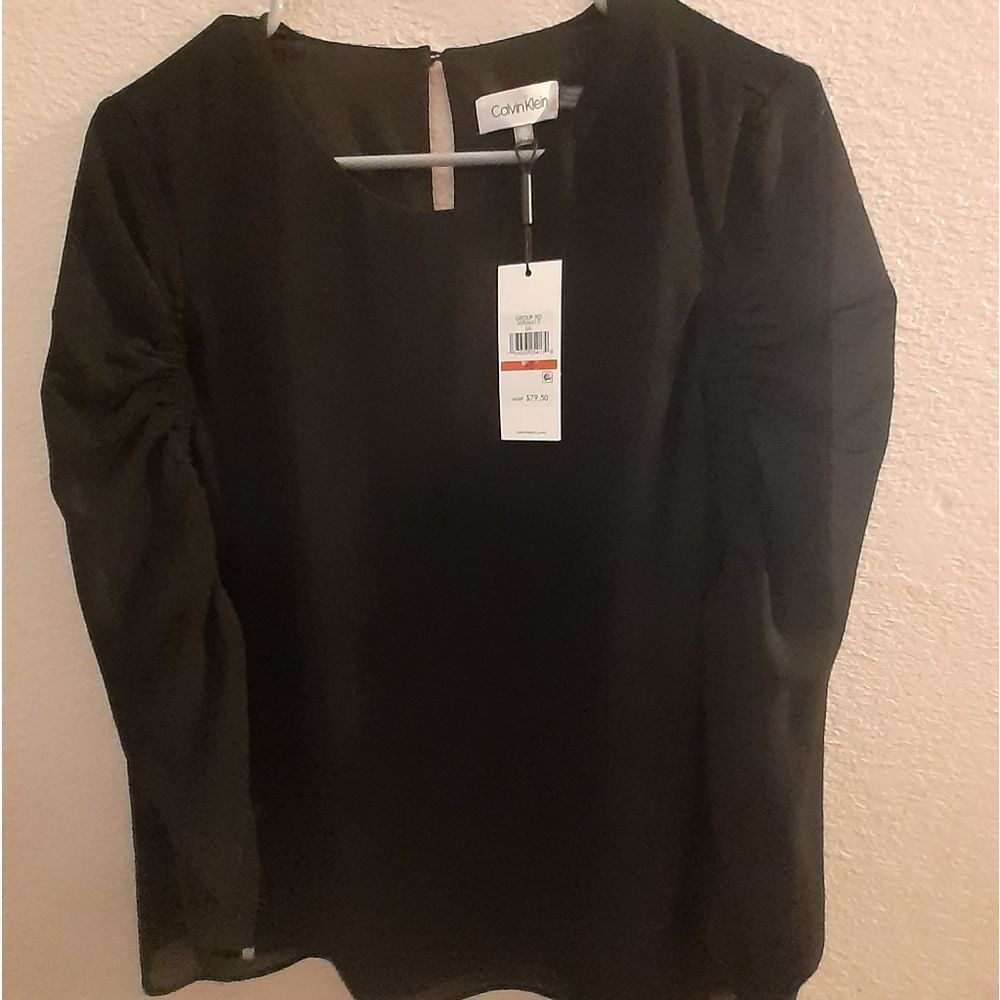 ❤️ NWT Calvin Klein Blouse - Picture 6 of 9